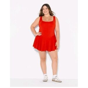 Wild Fable Game Day Line Athletic Casual Dress With Skort